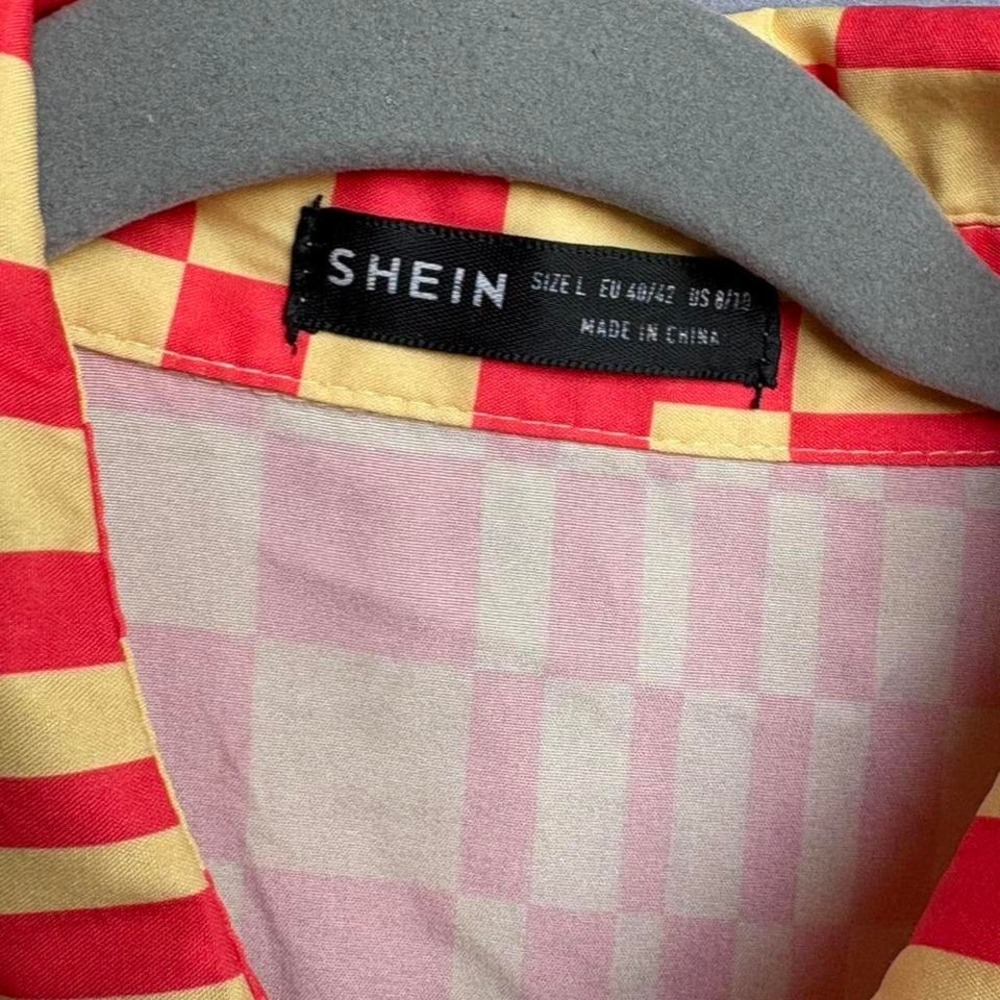 Retro Checkered button down - Picture 4 of 5